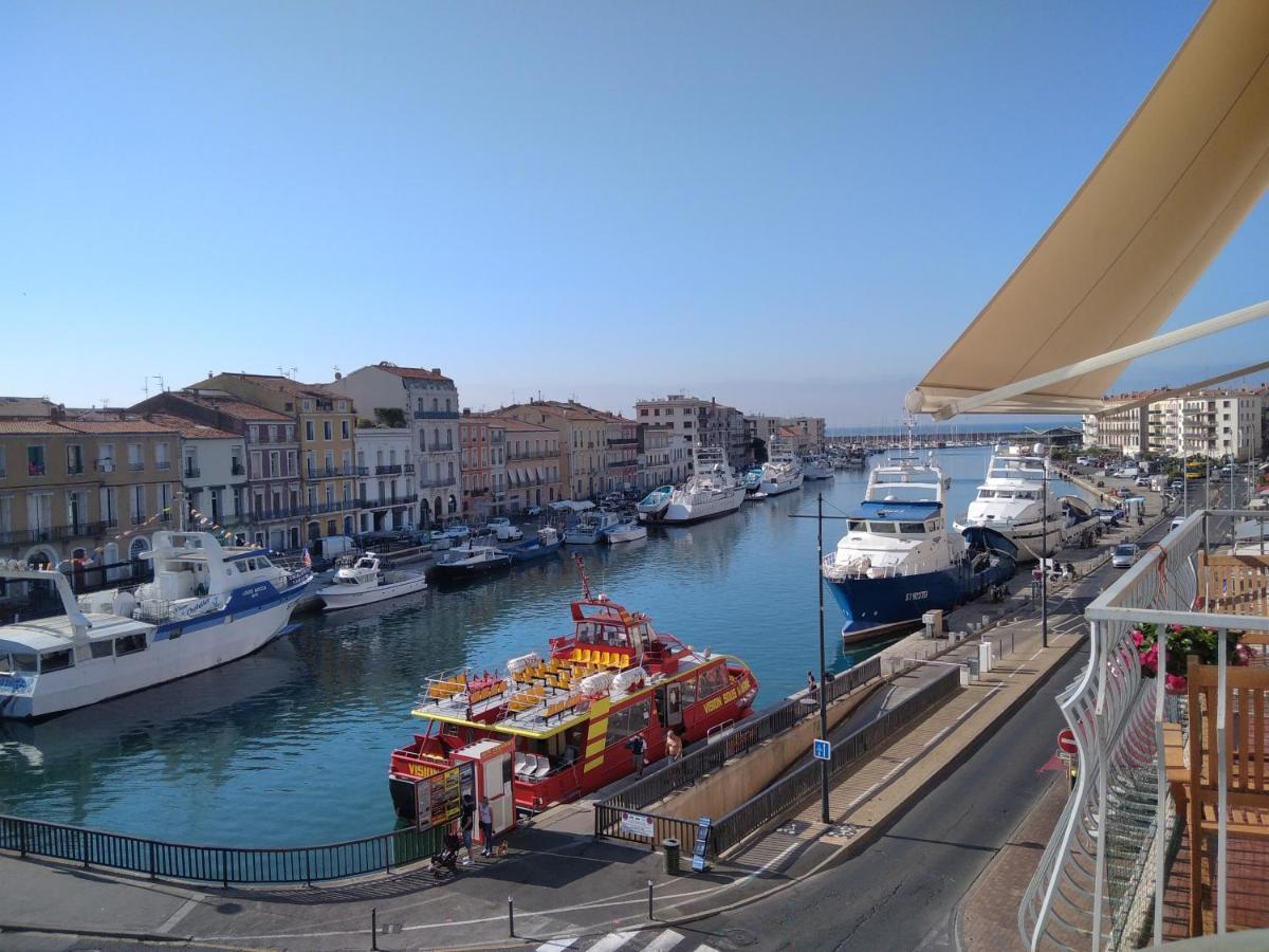 Grand T2 Au Coeur De Ville Avec Vue Sur Quais Et Mer Sète Eksteriør billede