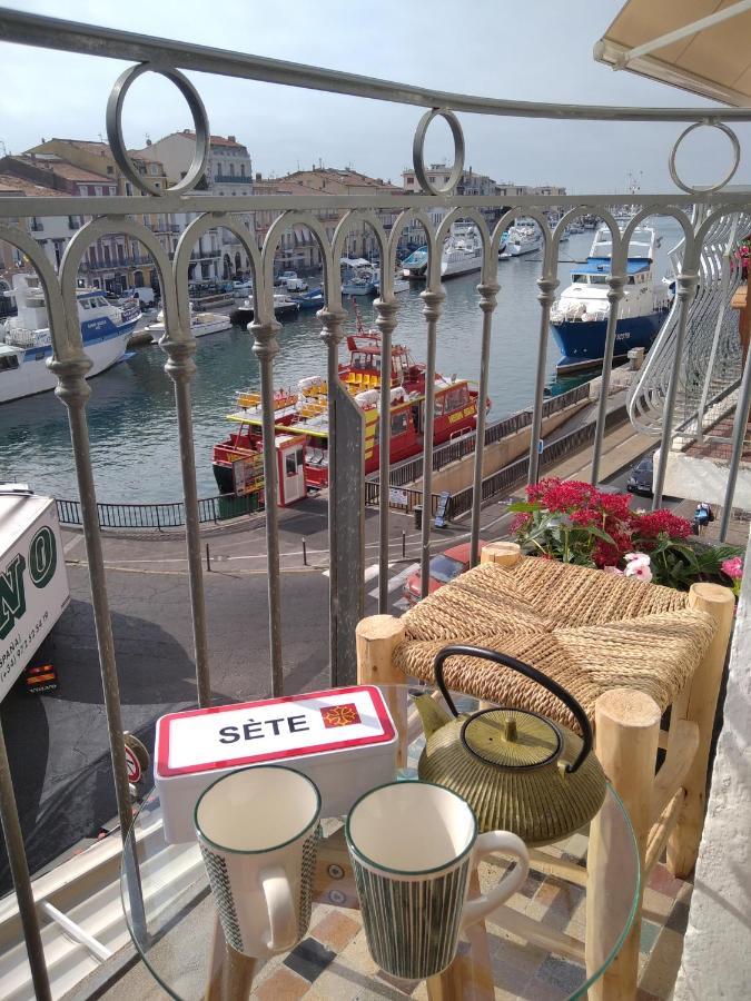 Grand T2 Au Coeur De Ville Avec Vue Sur Quais Et Mer Sète Eksteriør billede